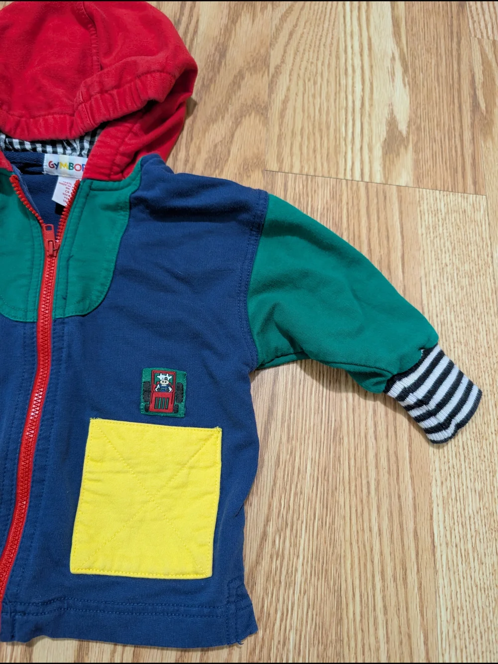 Vintage 90's Gymboree Color Block Zip Jacket Infant